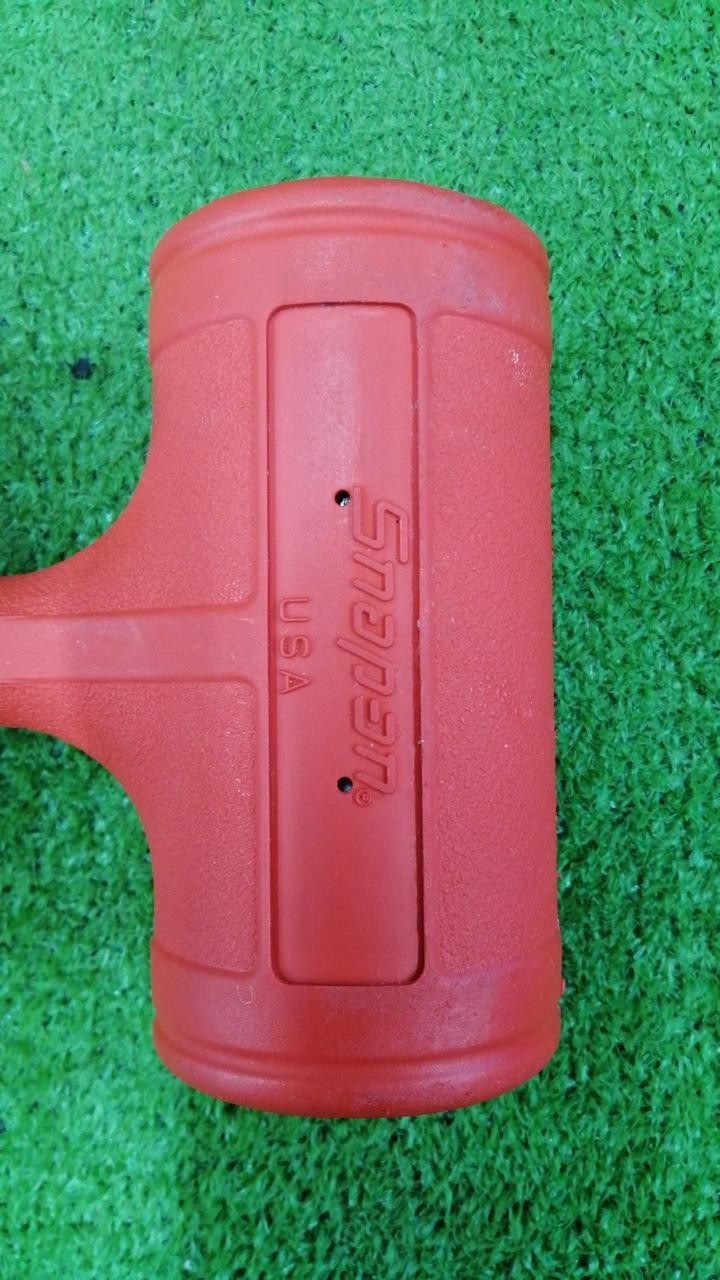 Snap-on HBFE48 48 oz Soft Grip Dead Blow Hammer Red 15″ Length