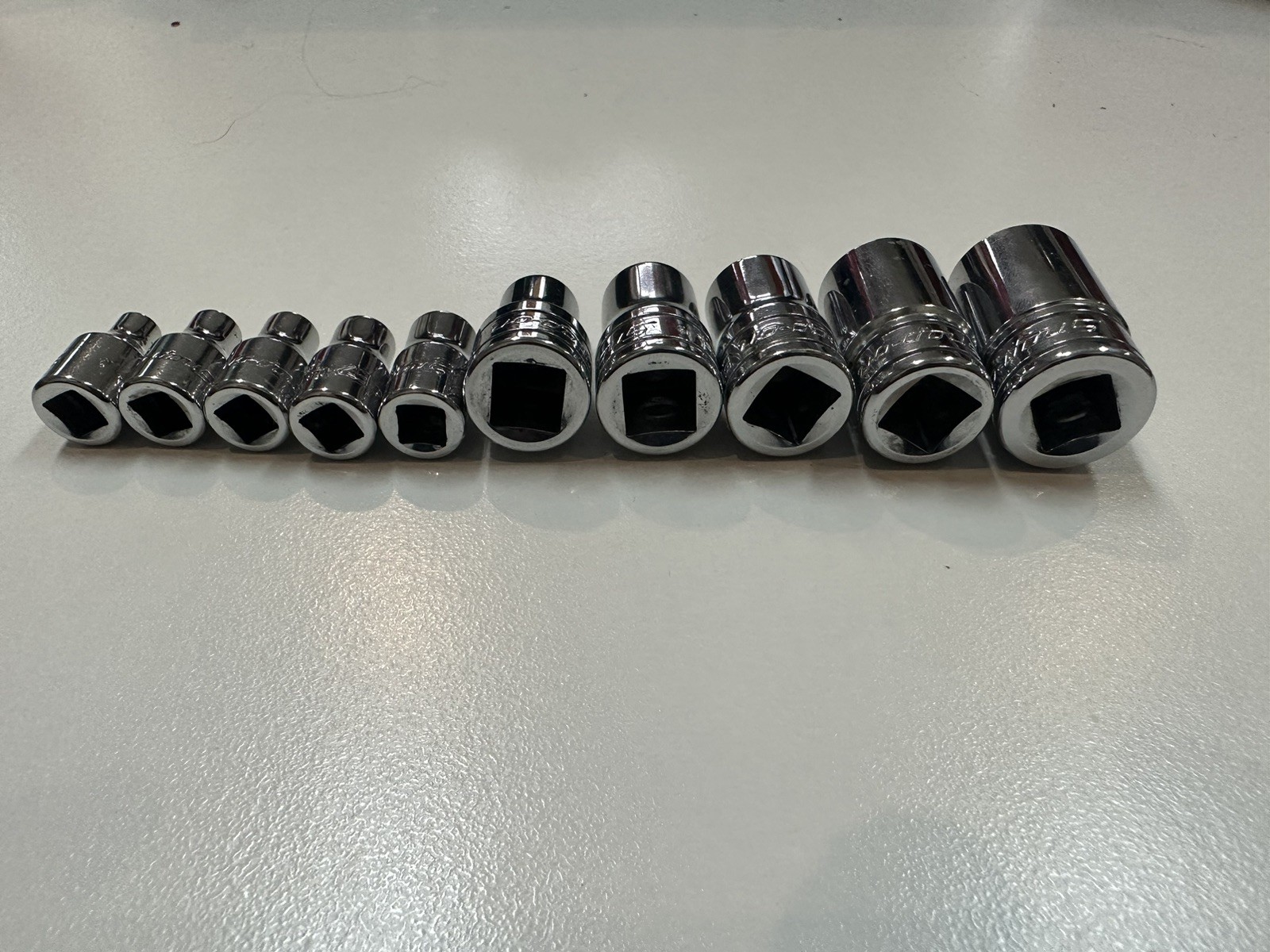 Snap-On 10pc Combo Drive inverted TORX Shallow Socket Set E