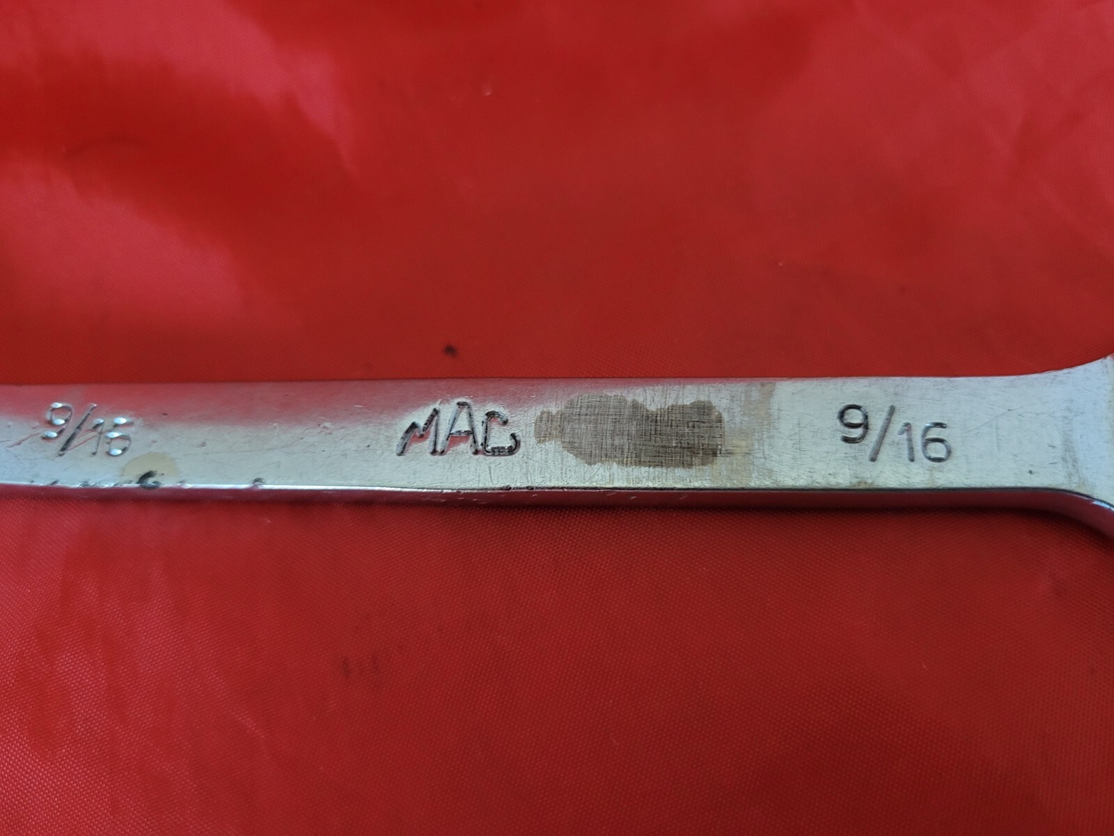MAC CH18 9/16″ 6 Point Combination Wrench Open Box End USA SAE S17