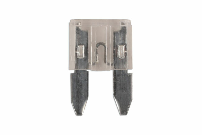 Connect 30431 Mini Blade Fuse 25-Amp Clear Pk 25