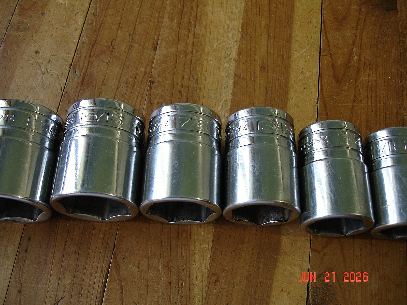 SNAP-ON 17 PIECE 1/2 DRIVE SAE SOCKET SET RATCHET EXTENSIONS MECHANICS TOOLS USA
