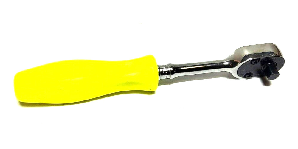 NEW Snap-on™ 1/4″ drive 6 7/8″ long Hi-Viz Handled Ratchet THLD72HV Dual 80 Tech