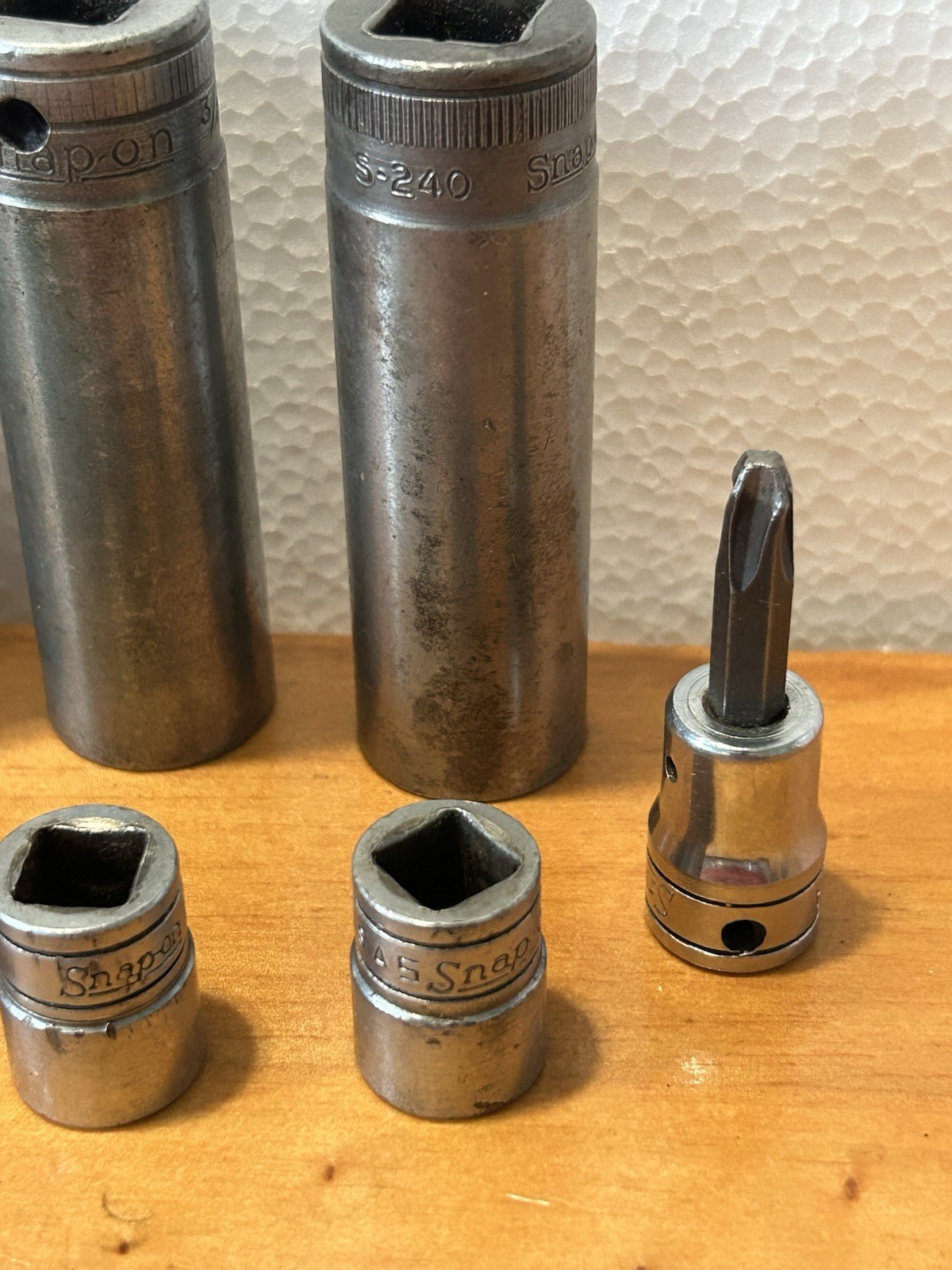 Mixed Lot Vintage Snap on Tools 1/4″ Drive SAE Sockets Specialty Breaker Bar