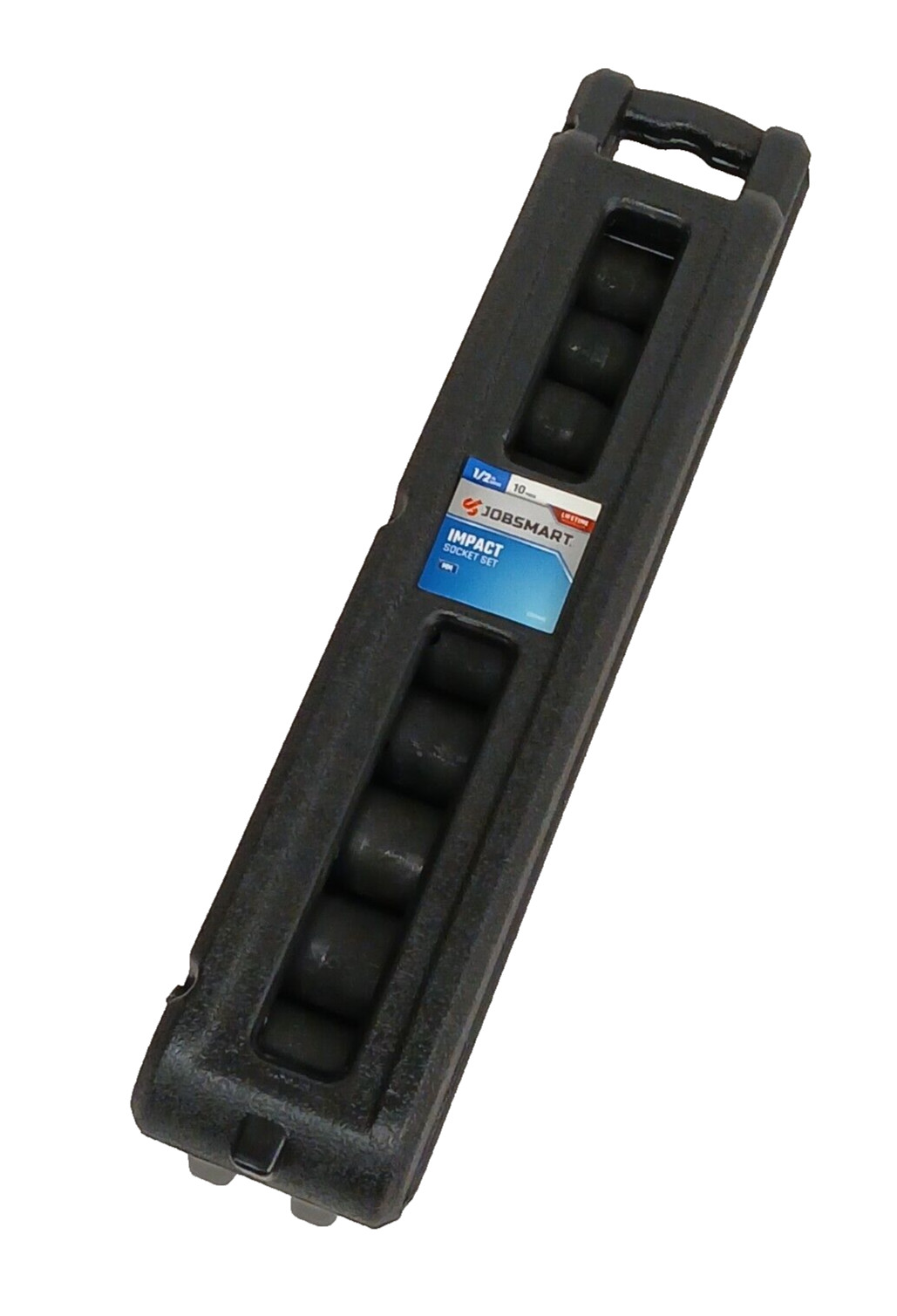 (10PC)JobSmart 6pt Shallow Metric 1/2″ Drive Impact Socket Set 11-17 19 21 22 24