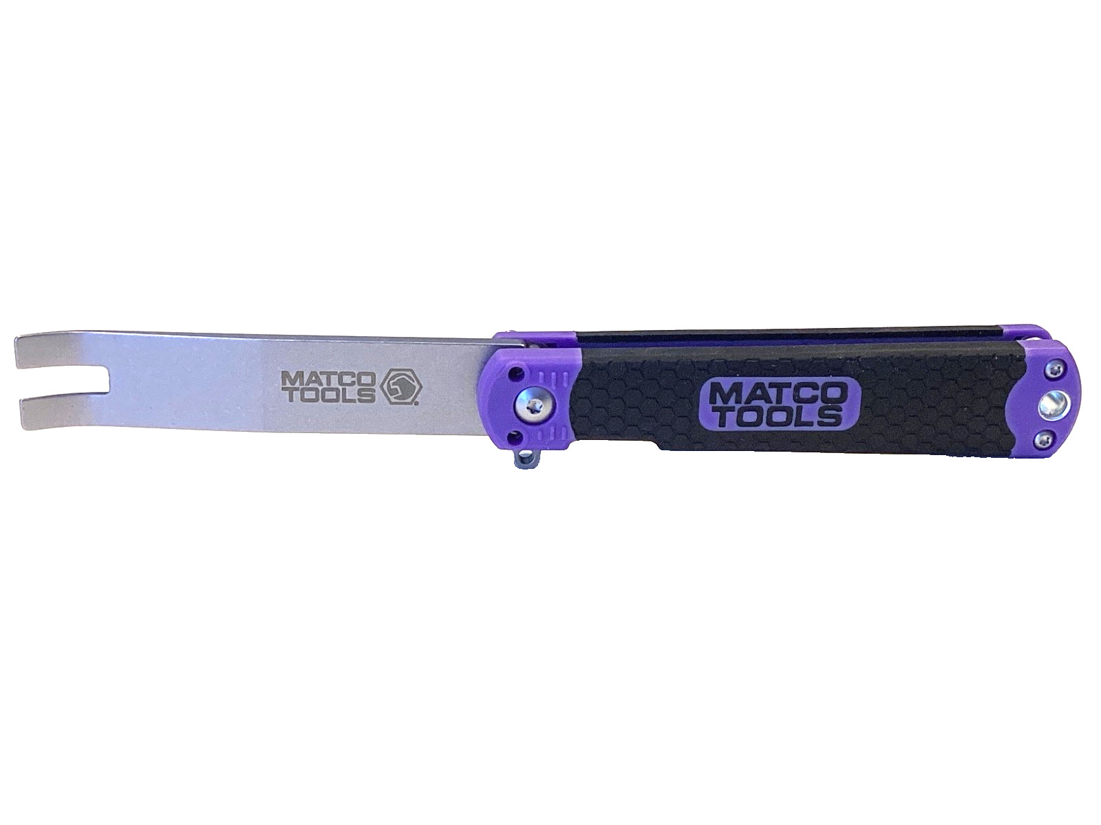 Matco Tools NEW PURPLE Compact Folding Pocket Snap Locking Clip Lifter MTCEDCCLP