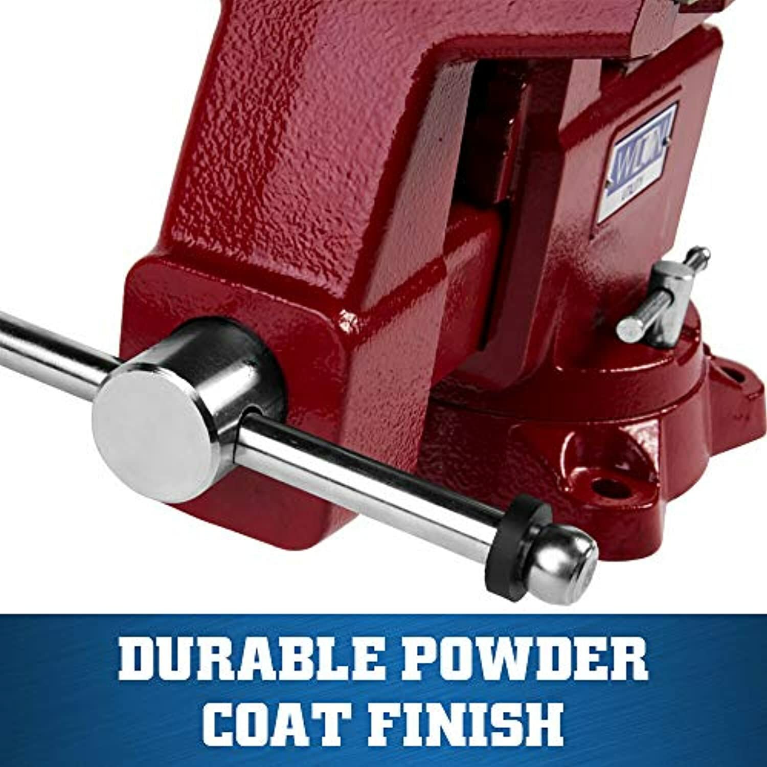 Wilton 676U Utility Bench Vise, 6-1/2” Jaw Width, 6″ Jaw Opening (28820)