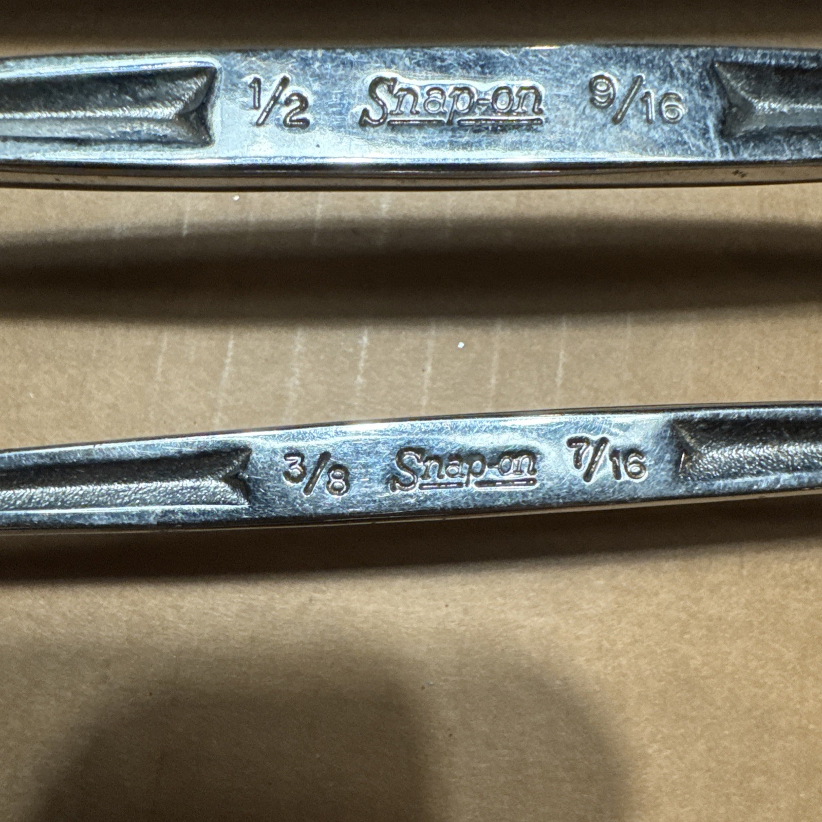 Lot Snap-On 1/2′ 9/16′ 11/16 13/16 5/8 3/4 3/8 Double Flex Head Socket Wrench W1