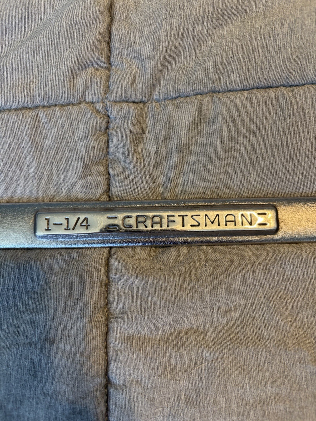 Craftsman 1-1/4″ Combination Wrench 12 Point V Series 44708 Made in USA