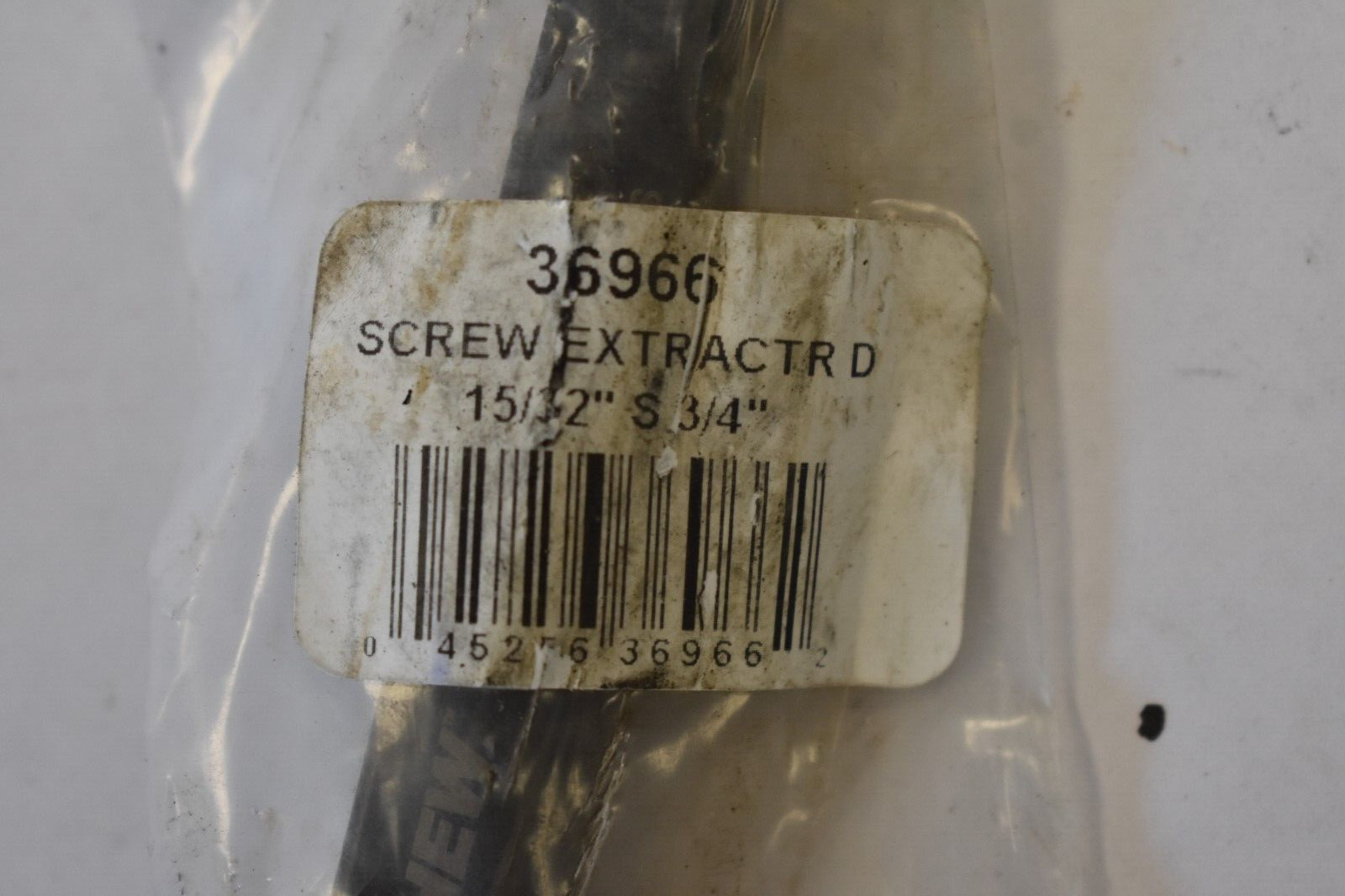Mayhew Screw Extractor 36966 D15/32″ S3/4″ Hardware Tool Black Plated Unit