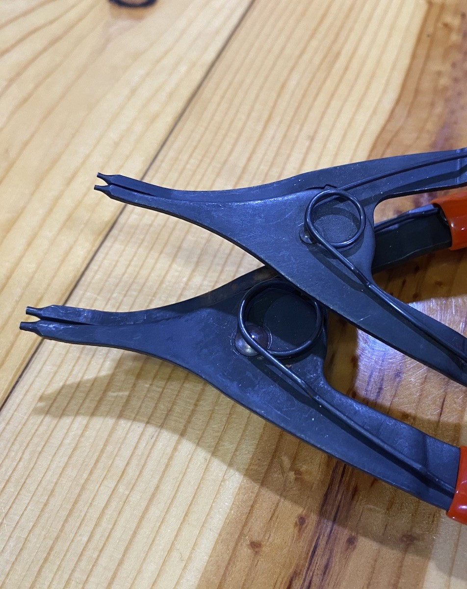 Snap-On 4pc convertible Snap ring pliers set PRH129, PRH349, PRH34 & PRH12