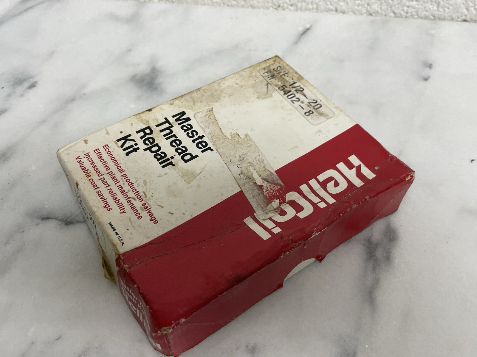 Helicoil 1/2-20 Master Thread Repair Kit 5402 NEW BOX DAMAGE NEVER USED