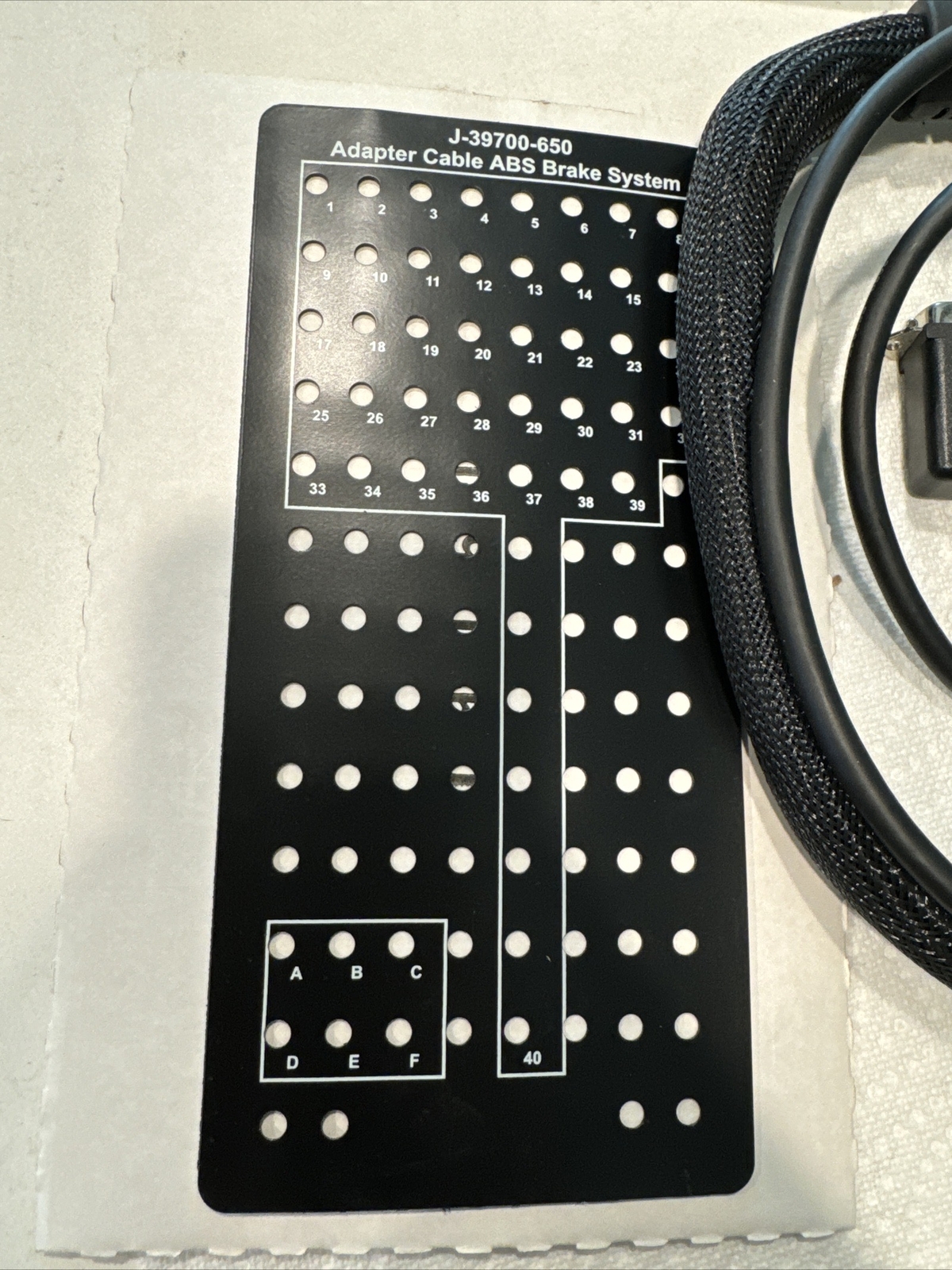 Kent Moore J-39700-650 Breakout Box Adapter Harness With Overlay GM