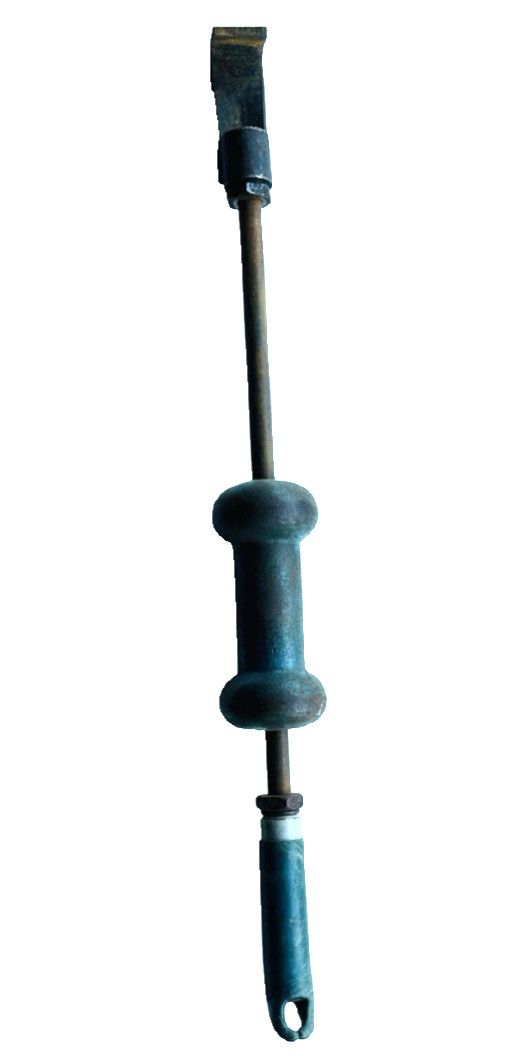 Vintage Heavy Duty Industrial Slide Hammer Approx. 27″ Long / 7.75 Lbs