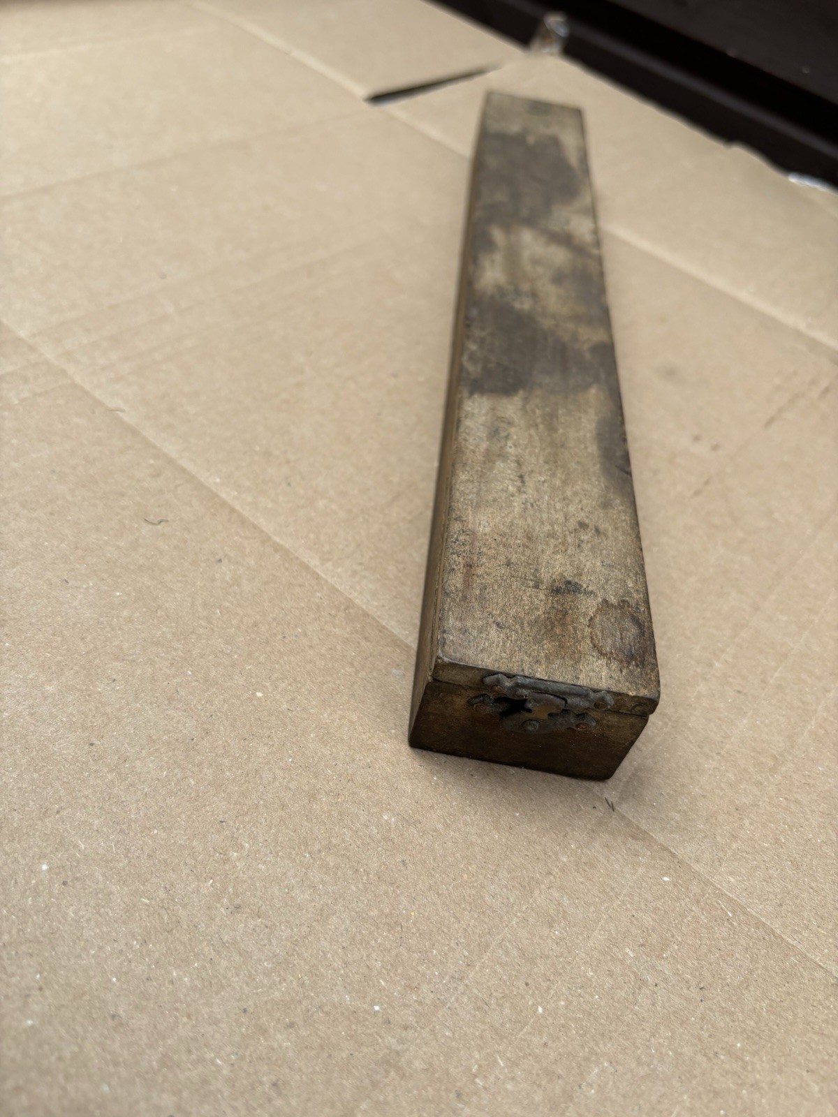 Vintage Tyre Pressure Service Gauge No7 20-120lbs PCL Sheffield In Wooden Box