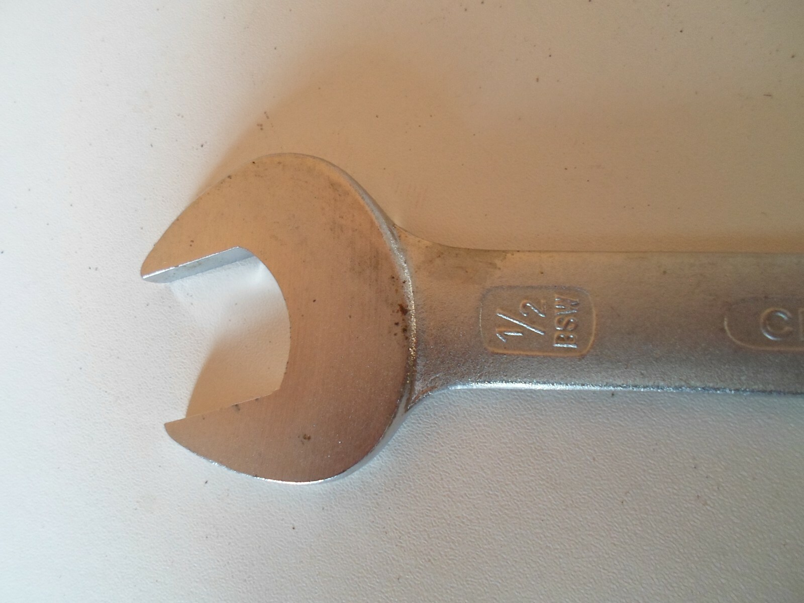 Traditional British Whitworth Open Ended Spanner Chrome Vanadium 1/2″ x 7 /16″ W