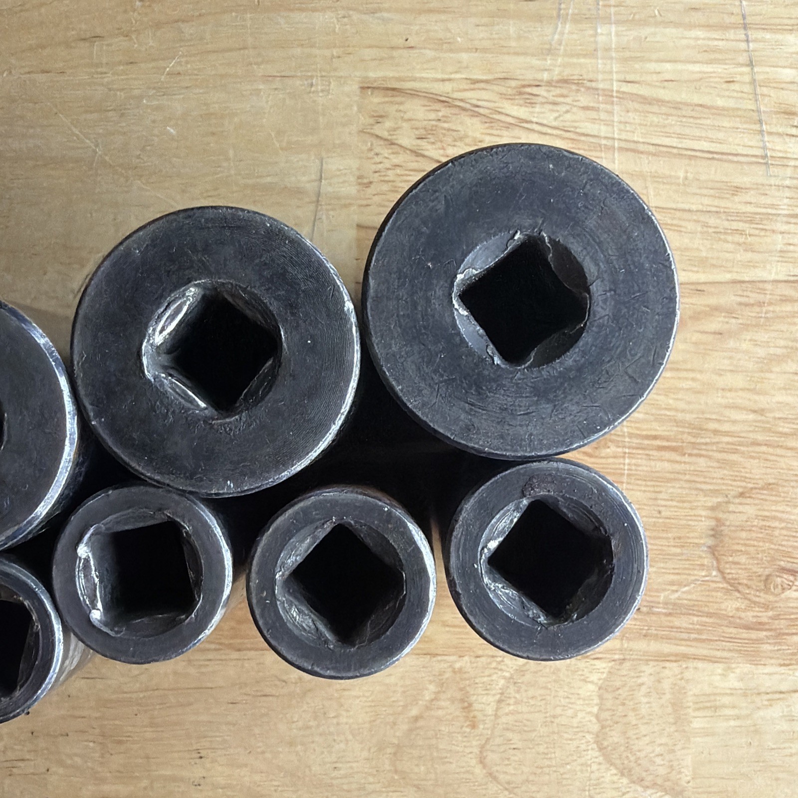 Matco Tools 13pc SAE Deep Socket Set 1/2″ Drive 6 Point 7/16″ to 1-1/4″ USA READ