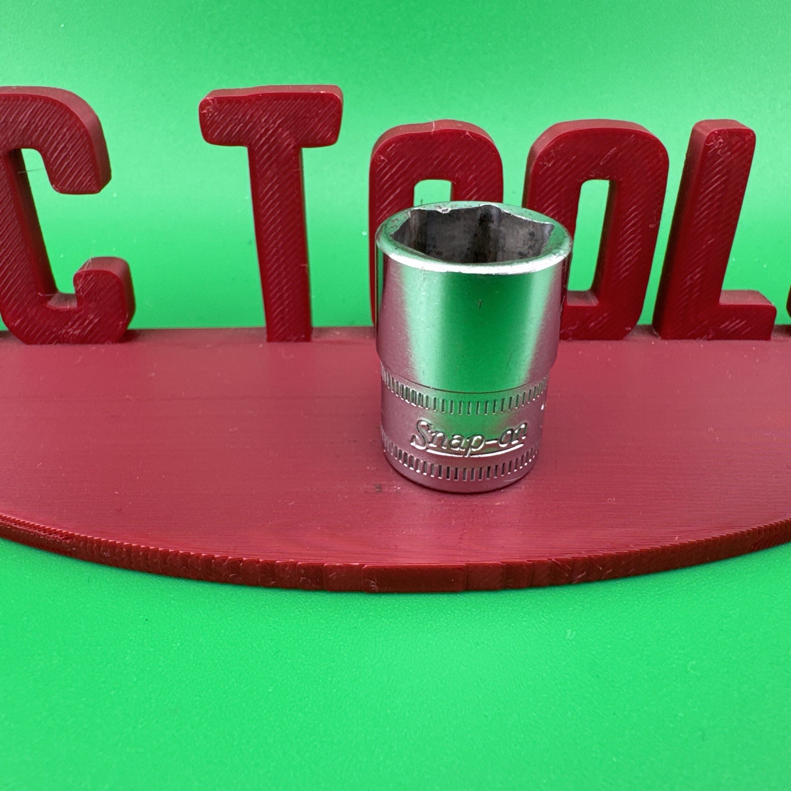 Snap On FSM141 3/8″ Drive 6-Point Metric 14mm Shallow Chrome Socket 3