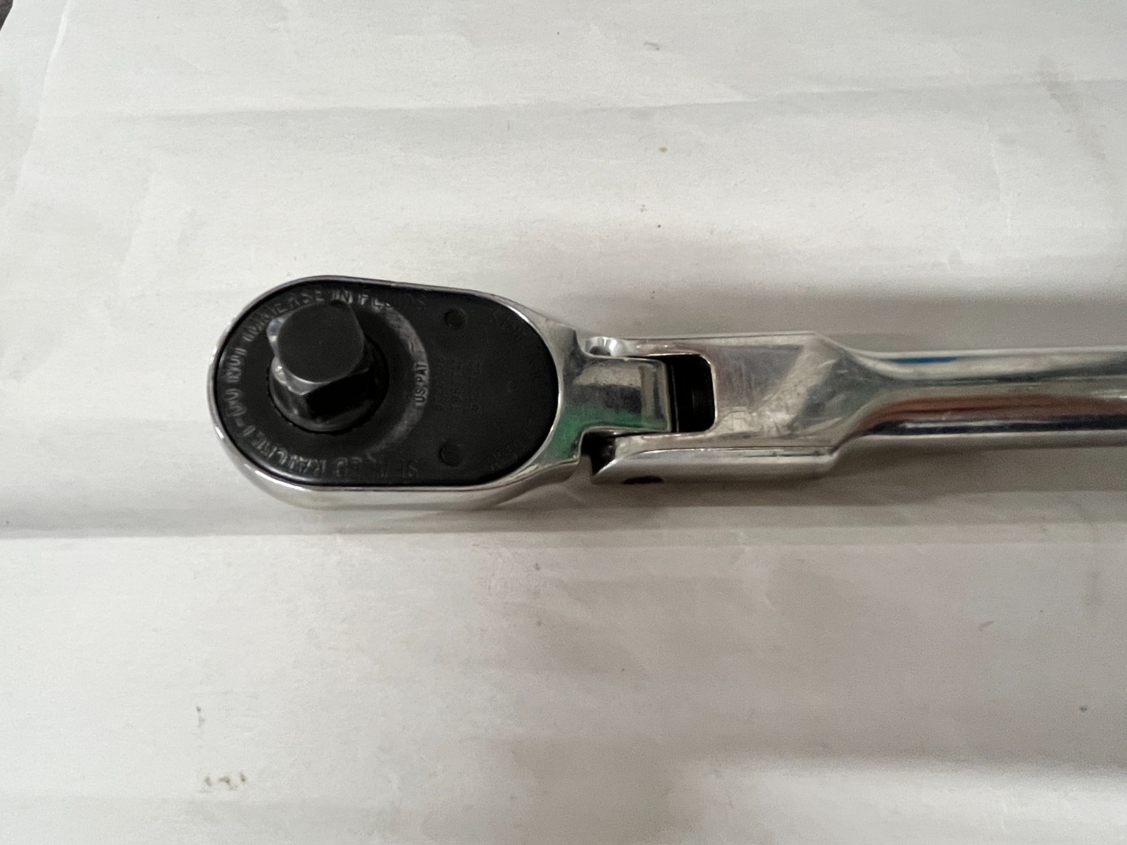 Snap On Tools used SHX80B 1/2″ Drive Soft Grip Handle Locking Flex Head