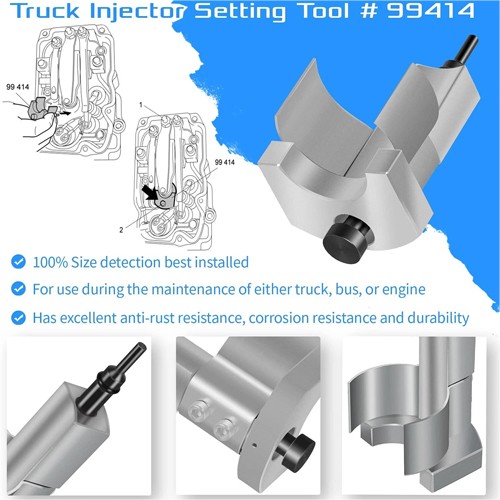 99442 & 99414 Injector Setting Tool + 99309 Crankshaft Rotator for Scania Truck