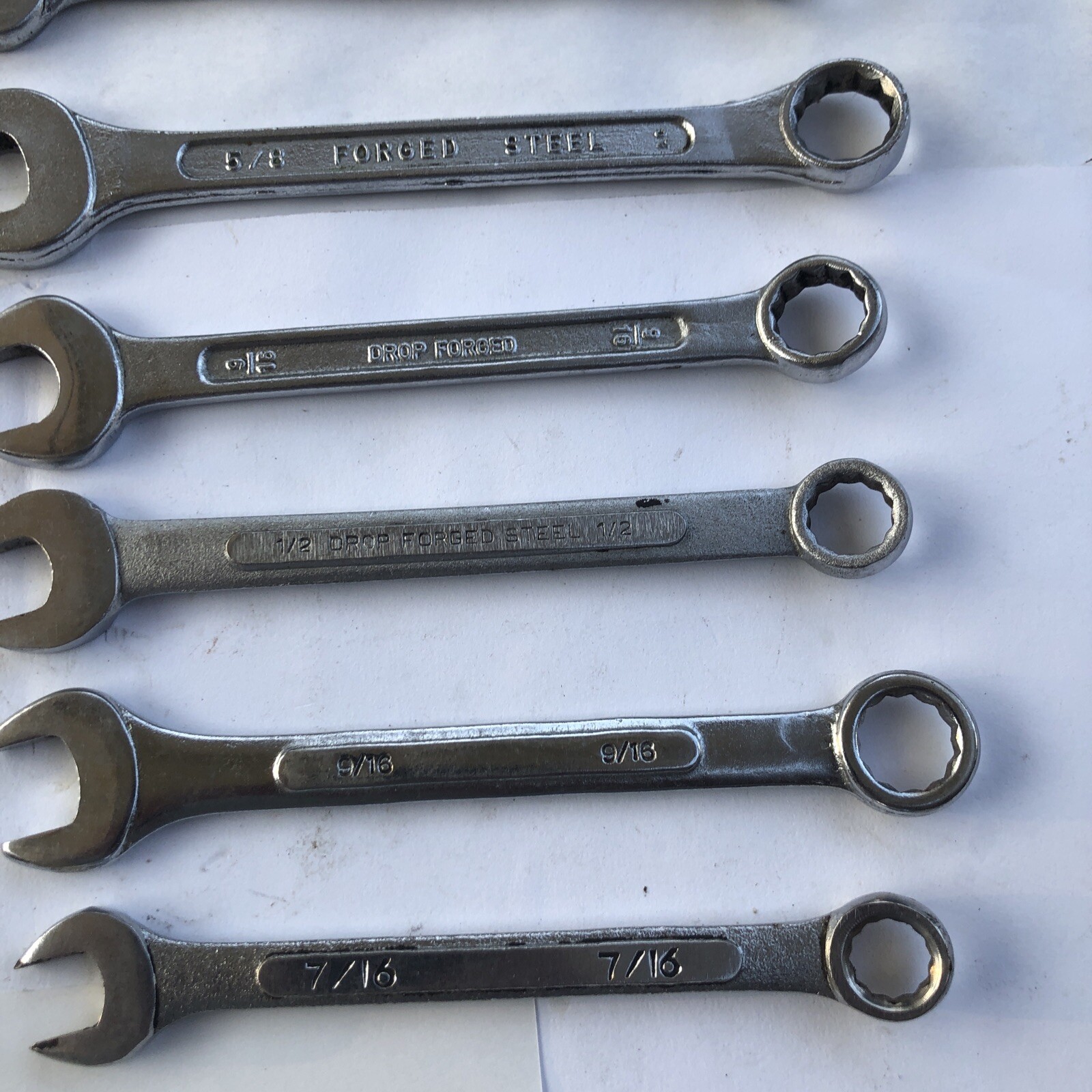 17 Piece Assorted Combination Wrench Set – 12 Point Drive Super Nice