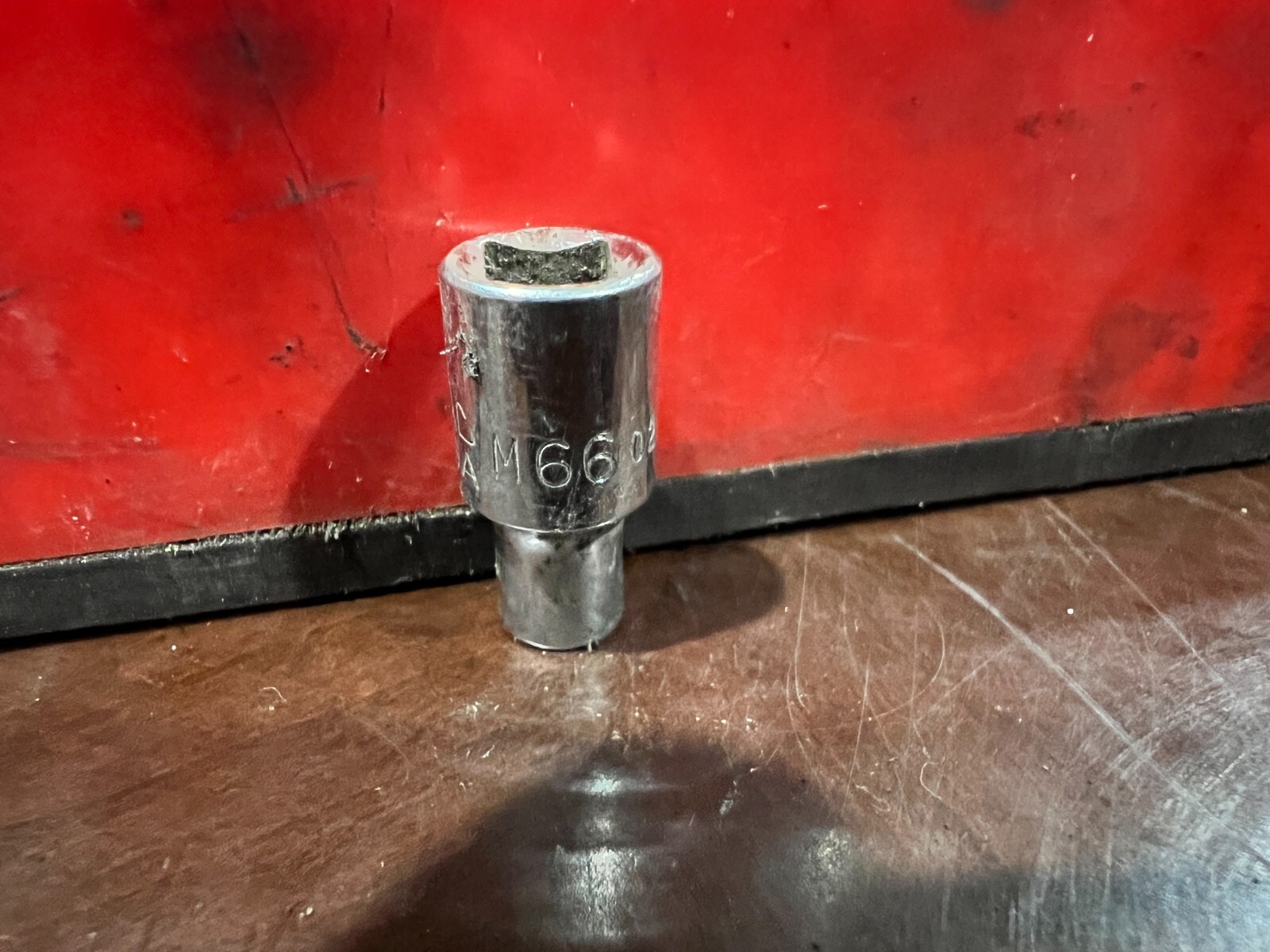 Mac Tools M66 3/16″ SAE Shallow Socket 1/4″ Drive 6 Point USA Chrome Finish