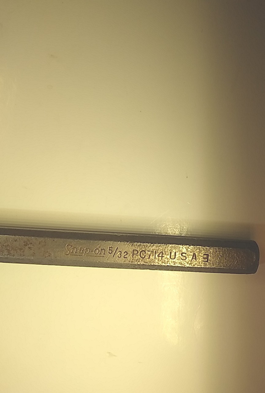 VTG Snap-On PC714 5/32 Center Punch/Alignment Tool 13-11/16″ Length Made In USA