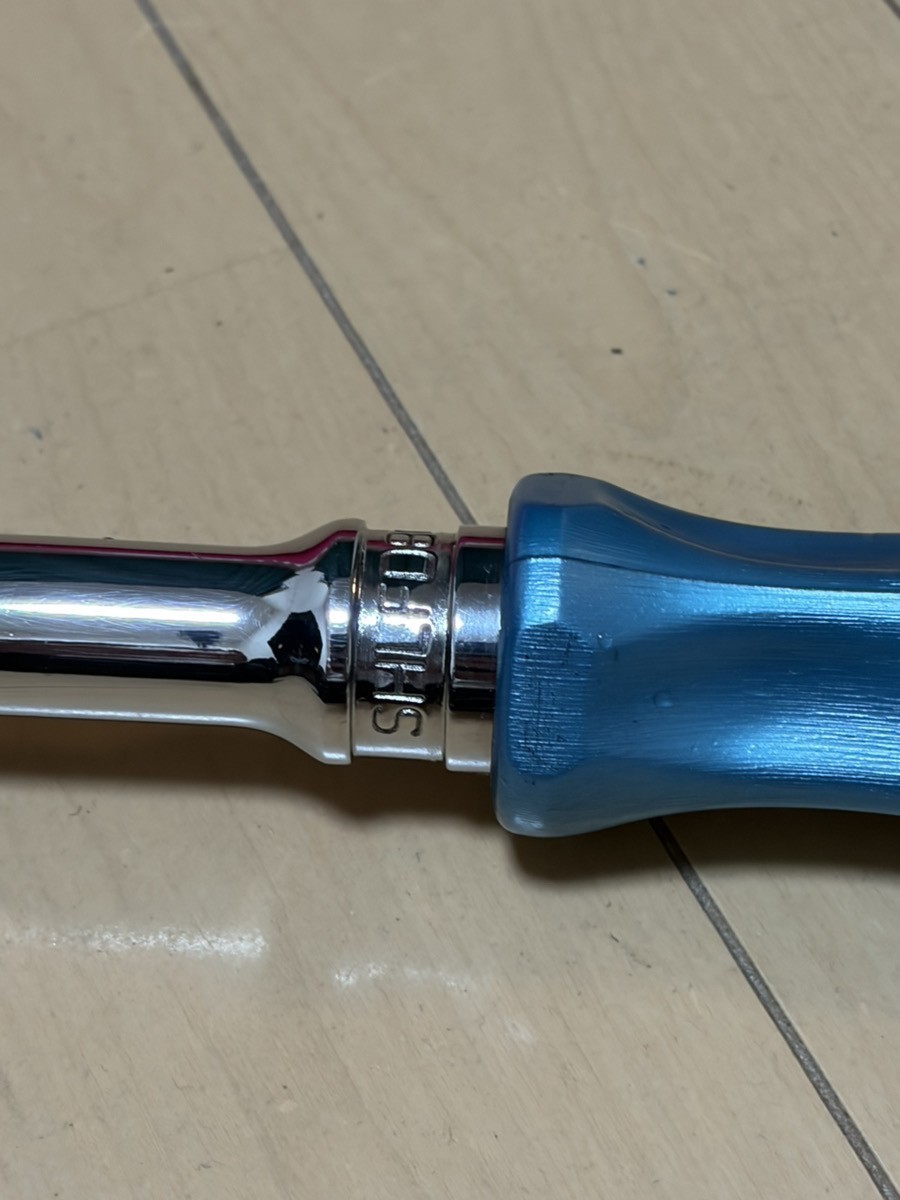 Snap-on Tools USA 1/2 Long Ratchet Handle SHLFD80A Pearl Blue