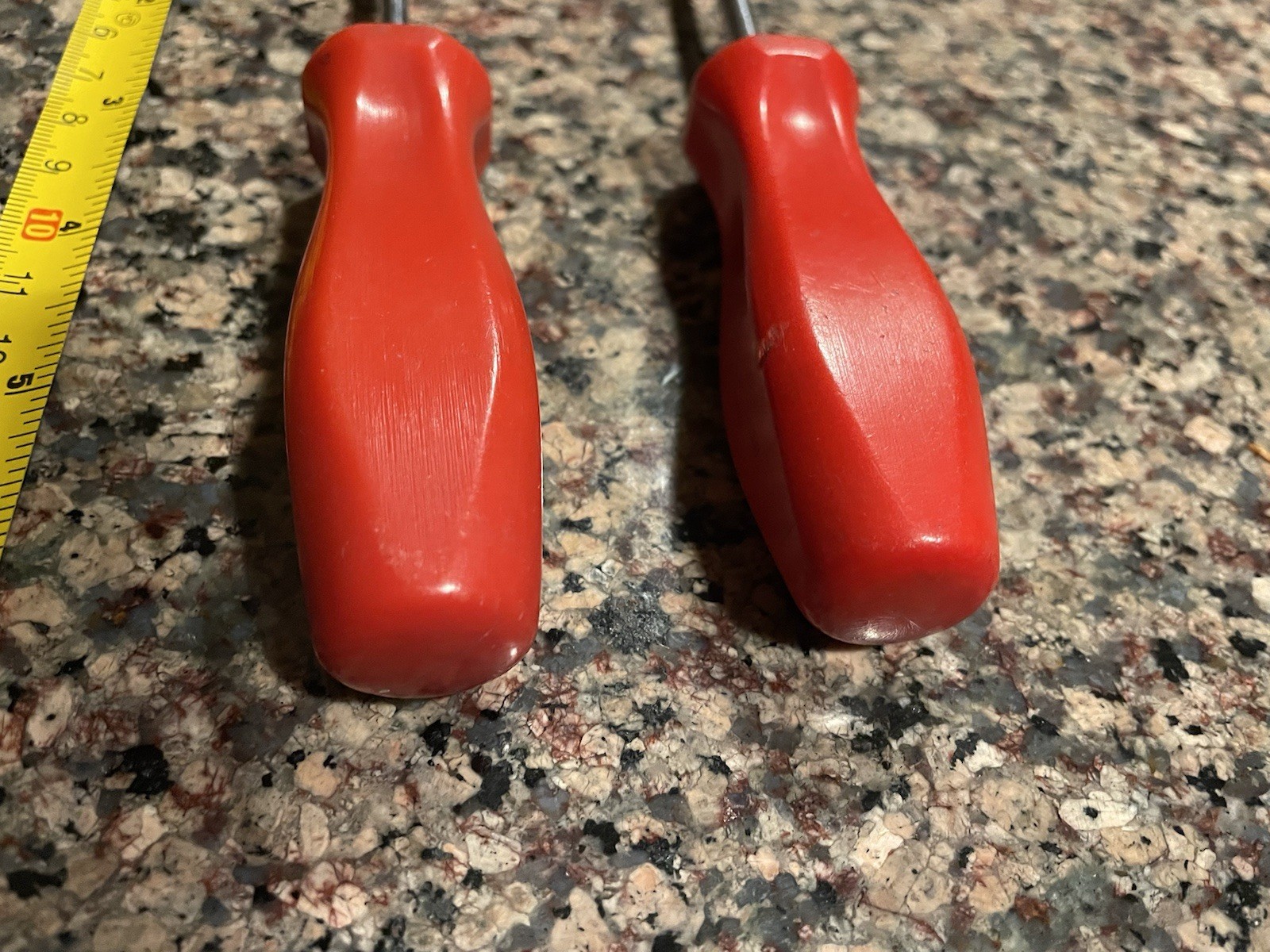 Vintage Snap-on Tools RED Phillips + Flathead Screwdriver Set, SDDP31 + SDD2