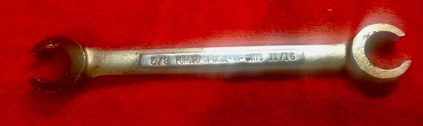 Craftsman USA 5/8” x 11/16″ Flare Nut Wrench 44173 VA