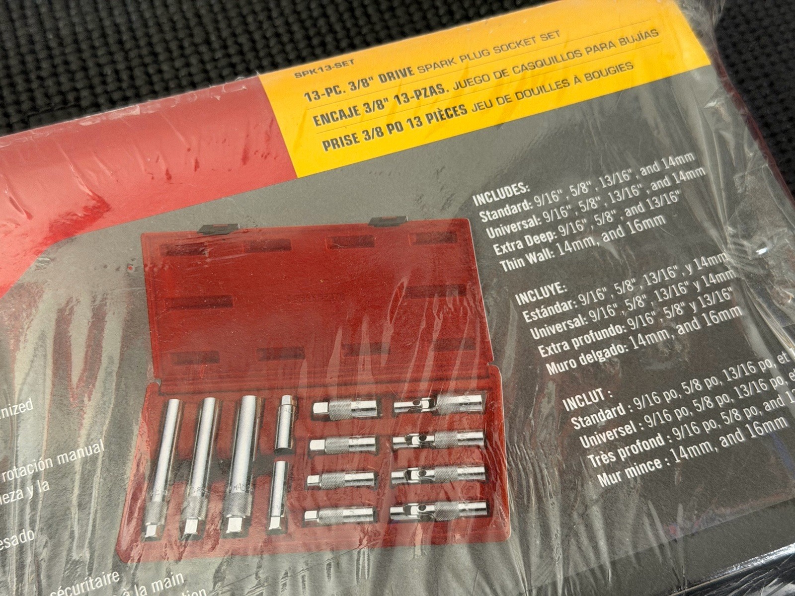 NEW Mac Tools 13PC Multi-Length Spark Plug Socket Set – SPK13-SET