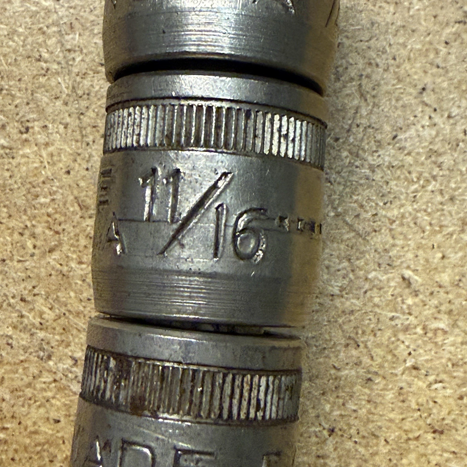 1/2” Hex Key Socket Set 1/2” To 3/4” 6 Piece Set 6 Sided