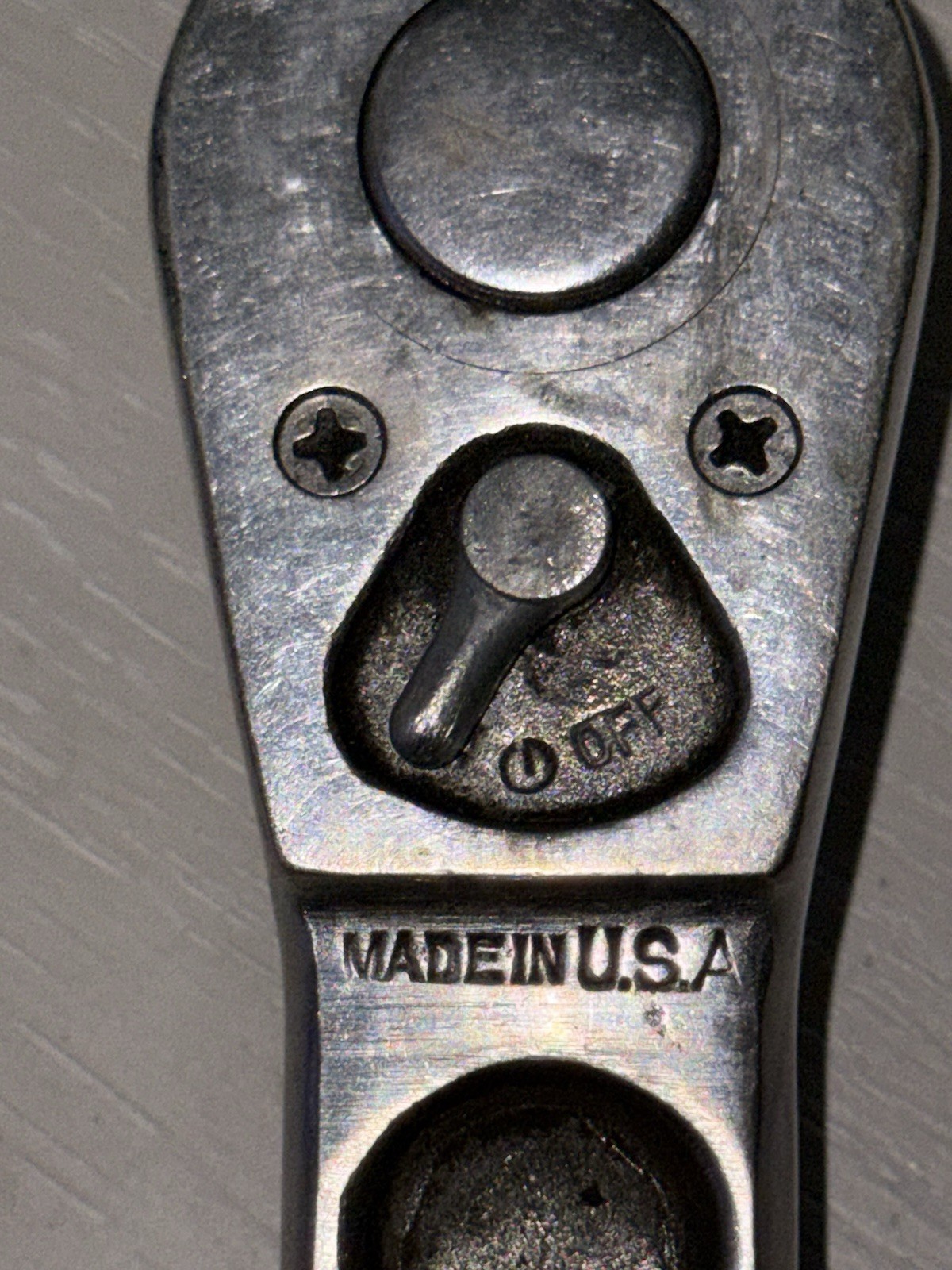 1945 Rare «Snap On No.7 1N Ratchet 1/2” Drive» ISSUE «G» GOVERNMENT