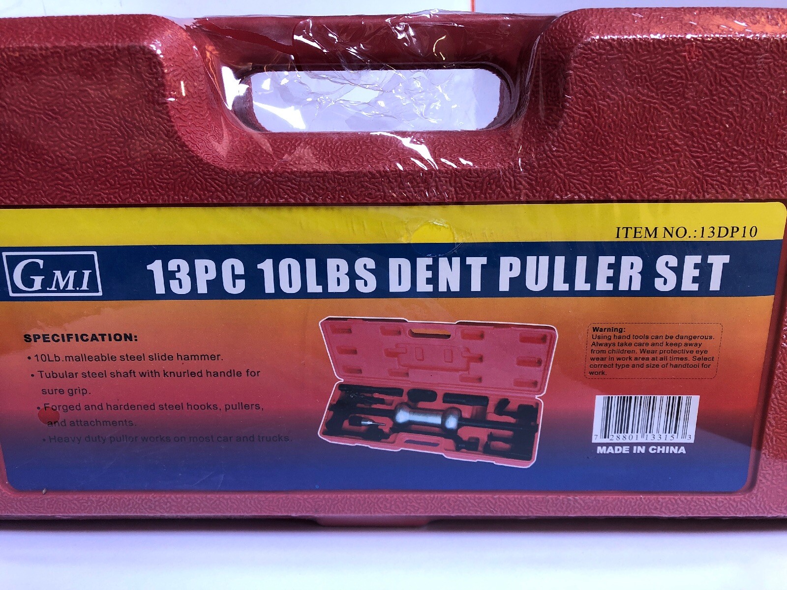13 Piece 10 Lb Sliding Hammer Auto Body Repair **Brand New Unopened Box