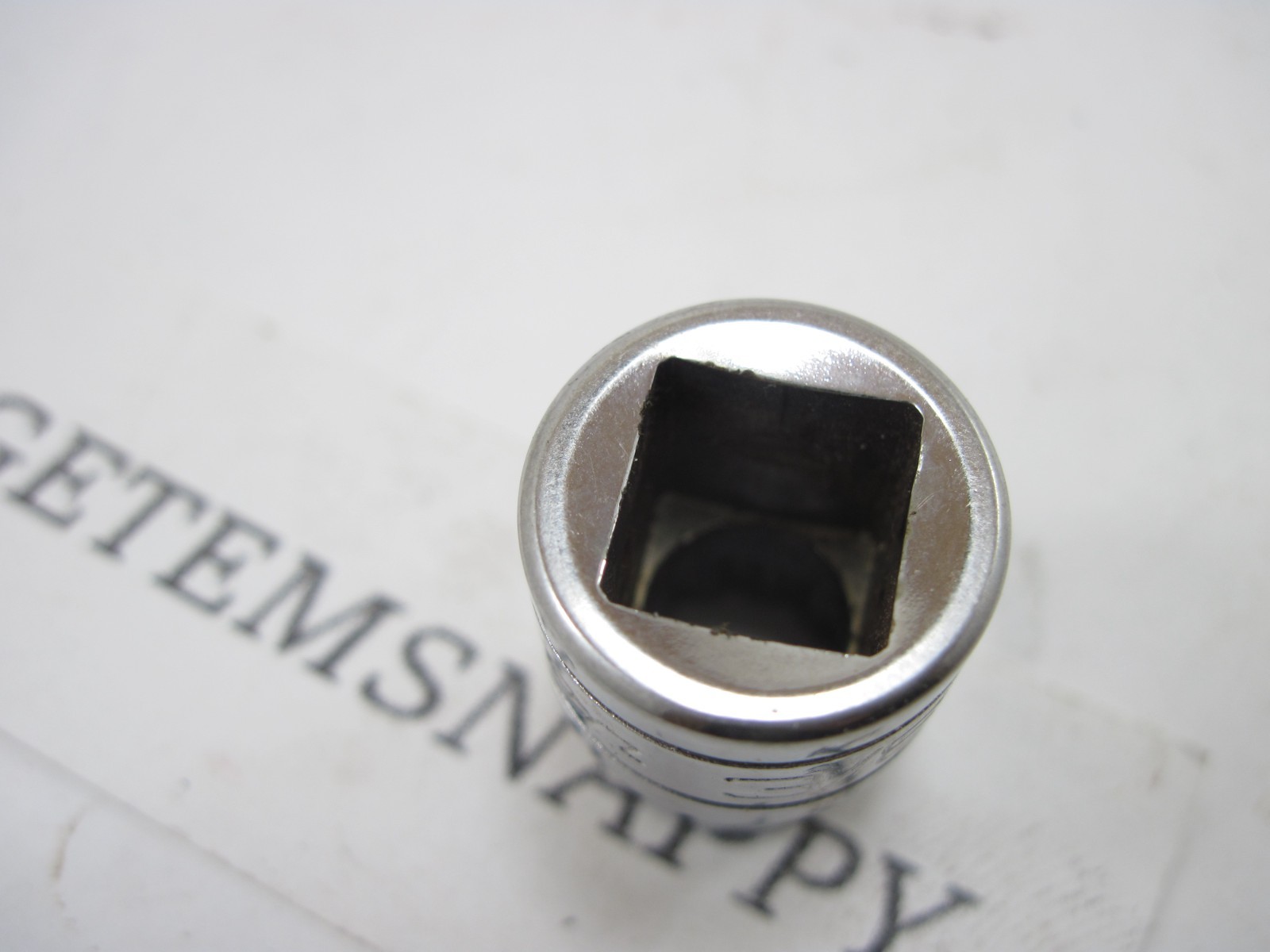 Snap On 3/8″ Drive 3/8″ Shallow 12pt SAE Socket F121 NICE