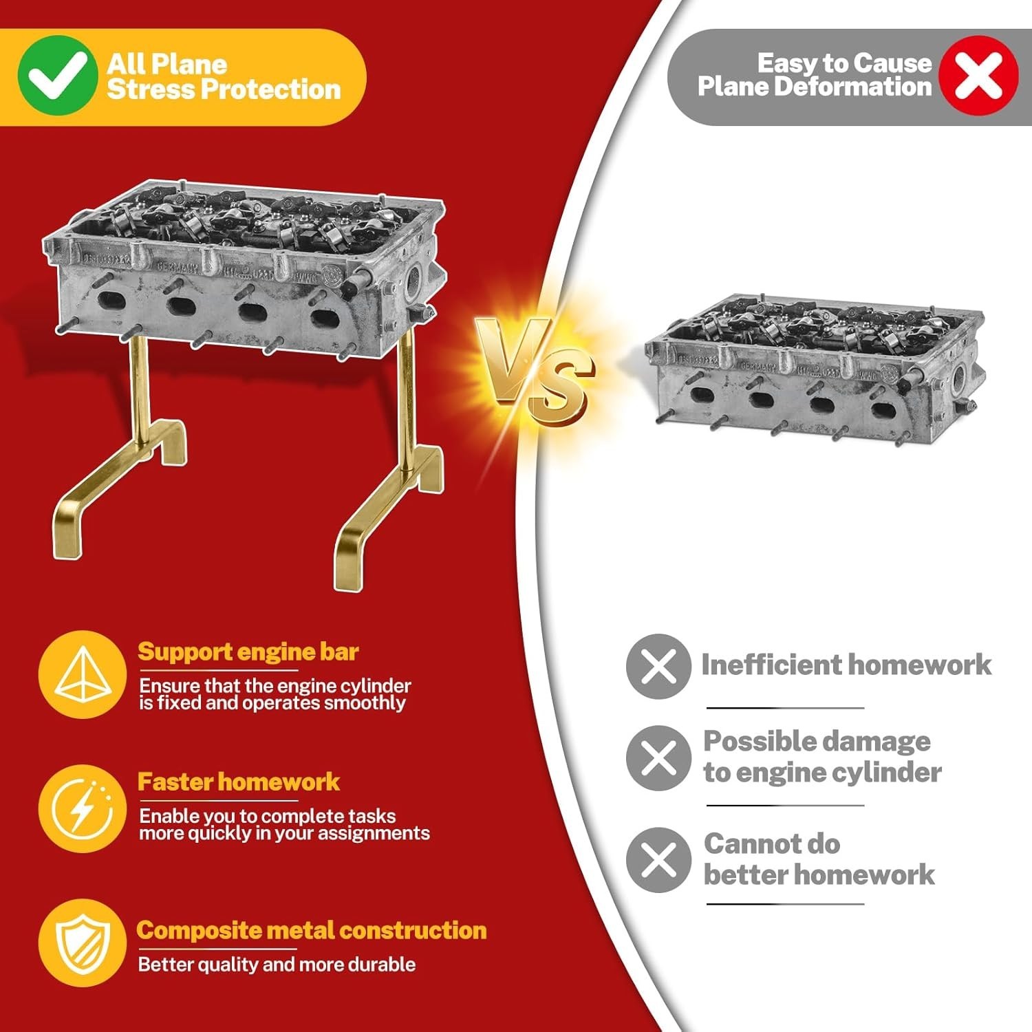 Cylinder Head Stand Holder Tool