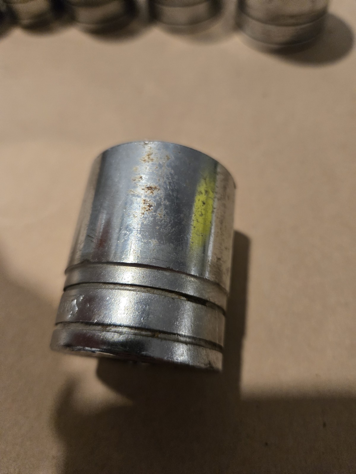 Snap On 1/2″ Drive 7/16″-1-1/8″ 6PT SAE Shallow Chrome Sockets USA Lot Of 12