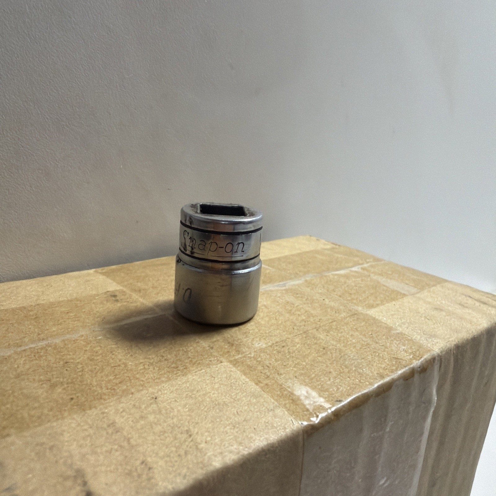 Snap On 3/8″ Drive 14M/M 12PT Metric Shallow Chrome Socket USA F 14M 14MM