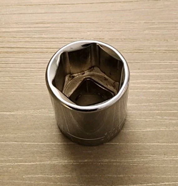 Craftsman 11/16″ Socket 6 Point 3/8″ Drive S-AF 45828 Easy Read
