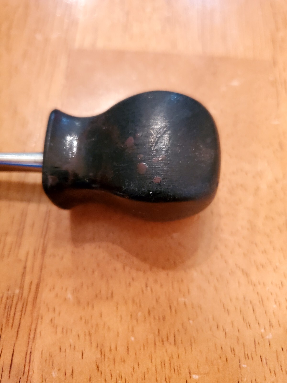 Snap On #2 Phillips Flat Head Stubby Black Handle Screw Drivers Lot Of 2