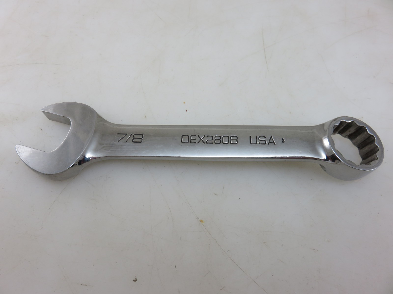 Snap-On OEX280B SHORT Combination Wrench 7/8″ 12pt