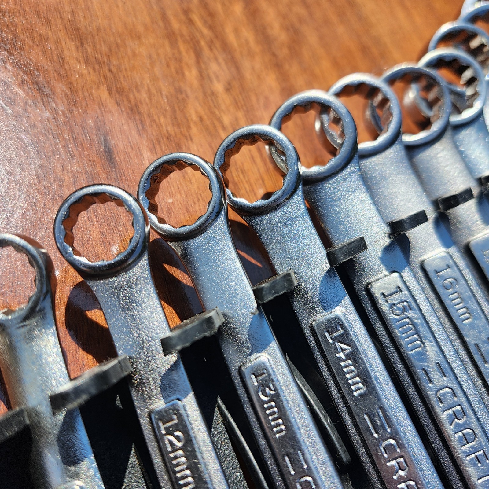 Vintage Craftsman Metric Combination Wrench Set 6-24mm 16 Pcs. VA, V Series USA