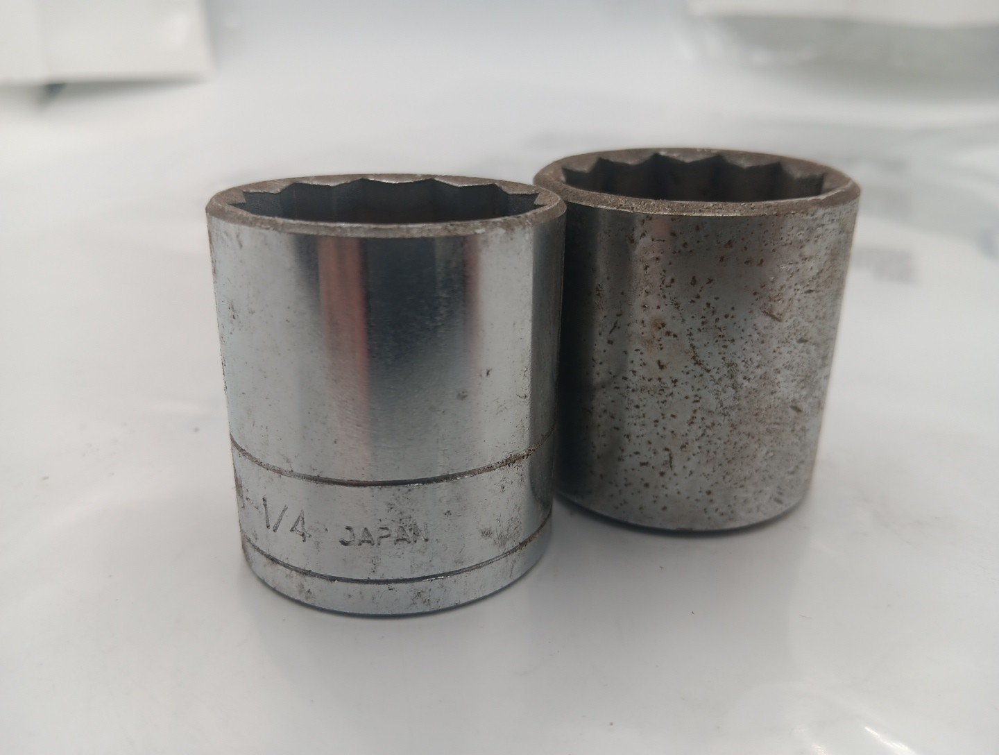 Lot of 2 Proto Socket 1 1/4″ – 12 Point 1/2” Drive Continental American