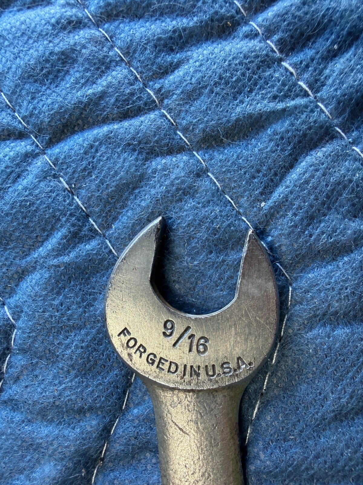 Vintage 1725-B Double Open-End Wrench (1/2″ x 9/16″) – Made in USA