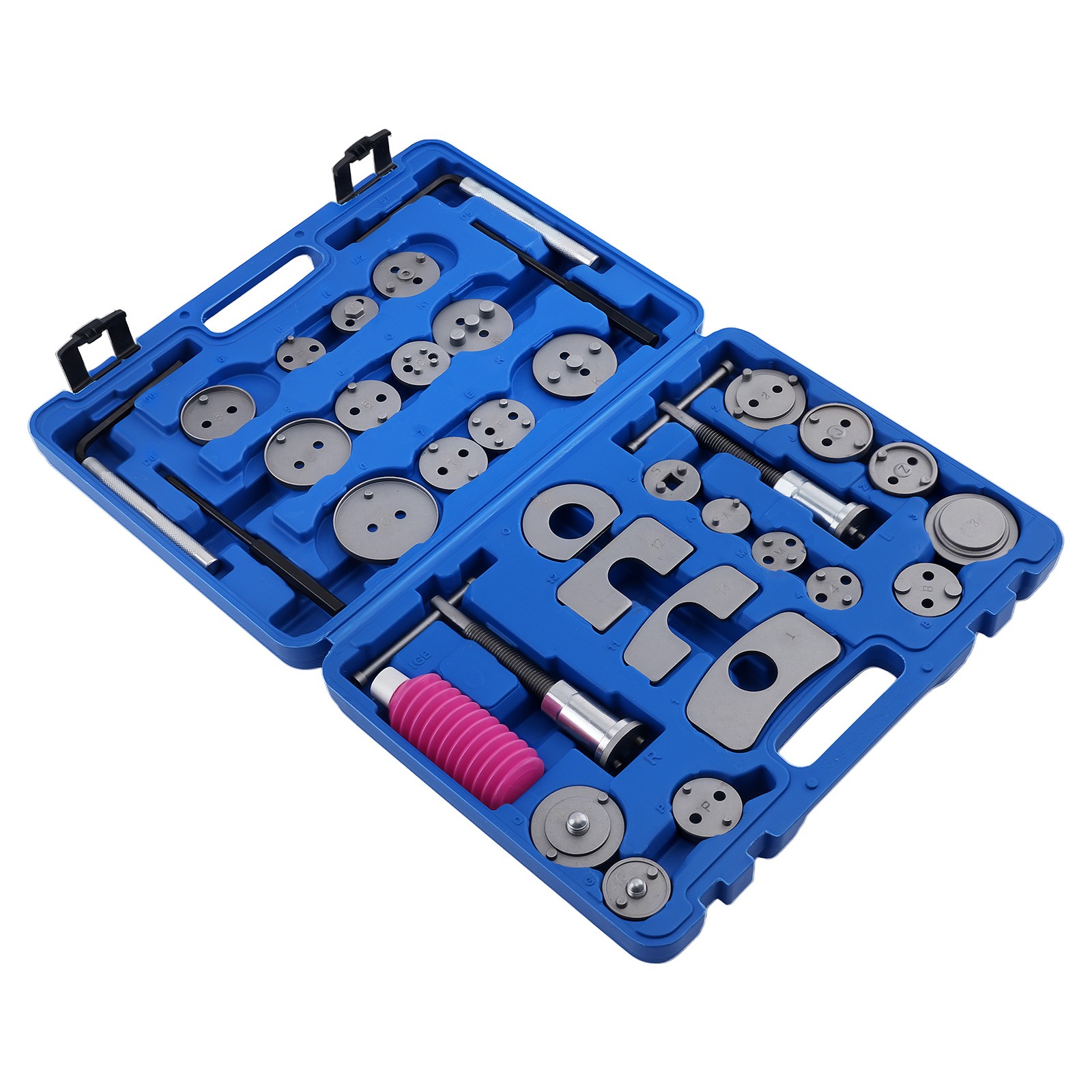 35pcs Heavy Duty Disc Brake Caliper Piston Compressor Tool Set and Wind Back Kit