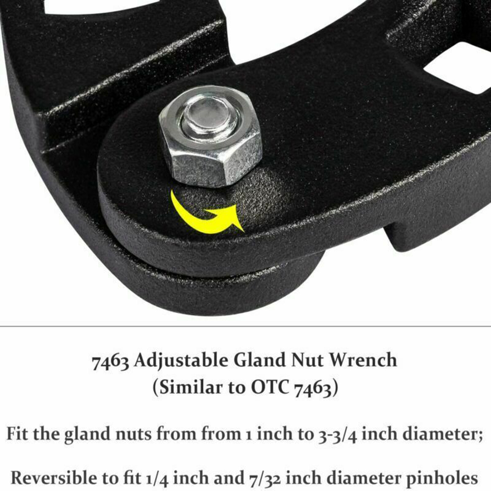 Adjustable Gland Nut Wrench Small Pin Spanner Tools For Hydraulic Cylinders 7463