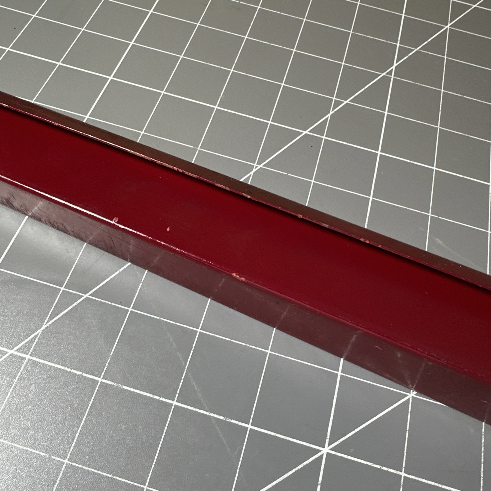 Vintage Snap-on KRA159 Metal Mid Socket Tray – Rare Royal Maroon 11.5”