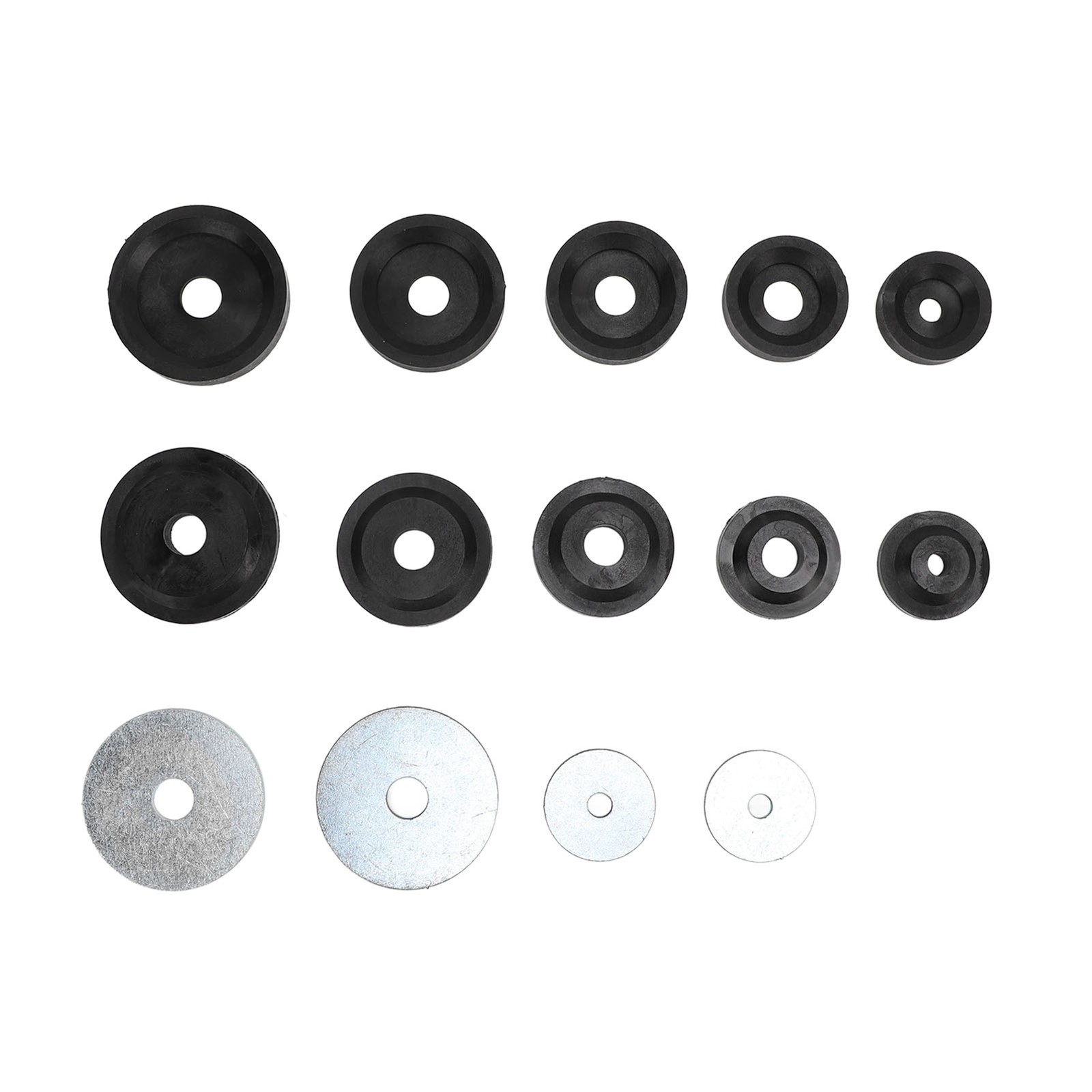 Sheet Metal Dimple Die Set Carbon Steel Flared Hole Dimple Dies Backing Discs