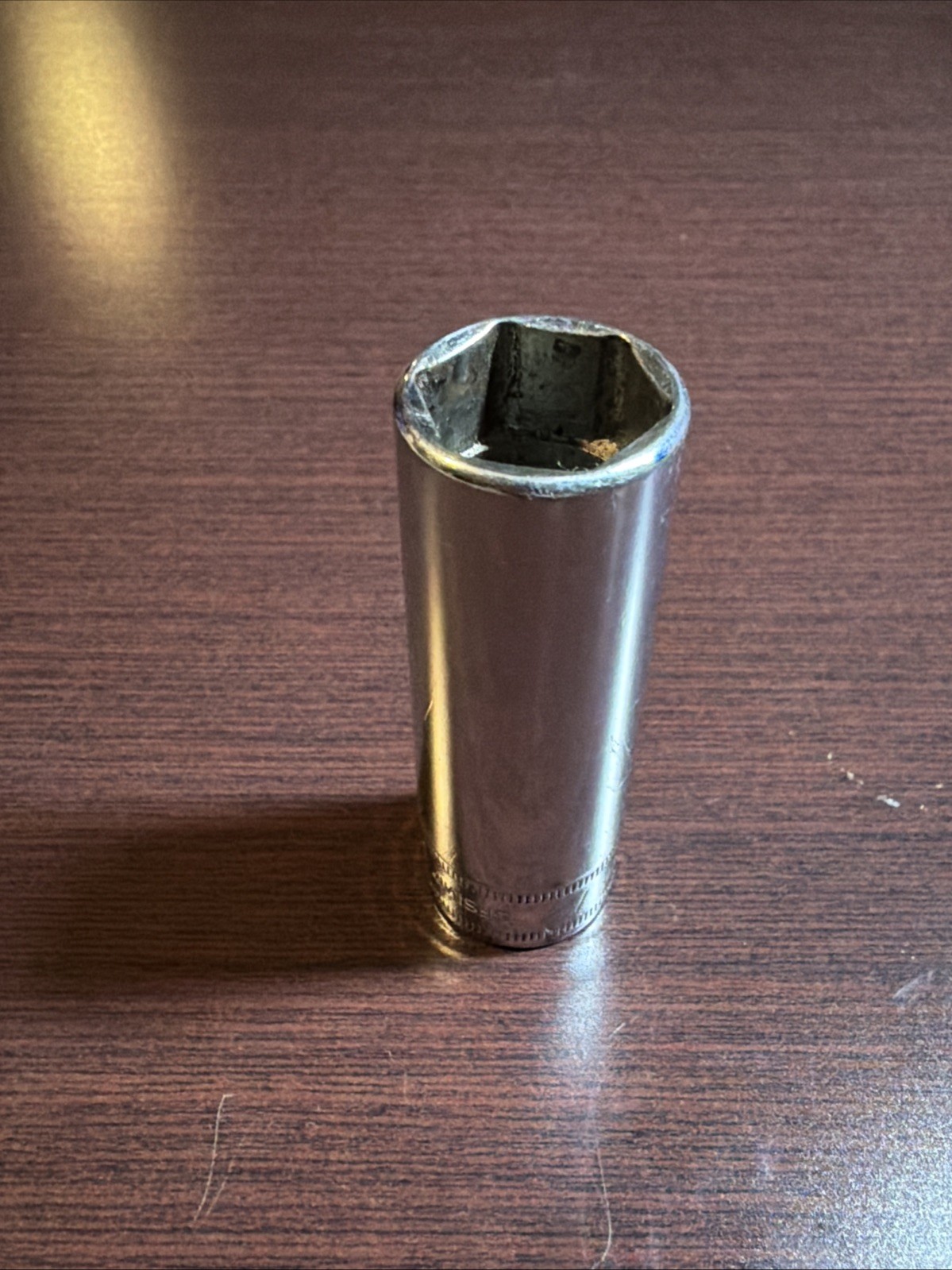 Snap On 3/8″ Drive 6-Point 17mm Deep Chrome Socket SFSM17
