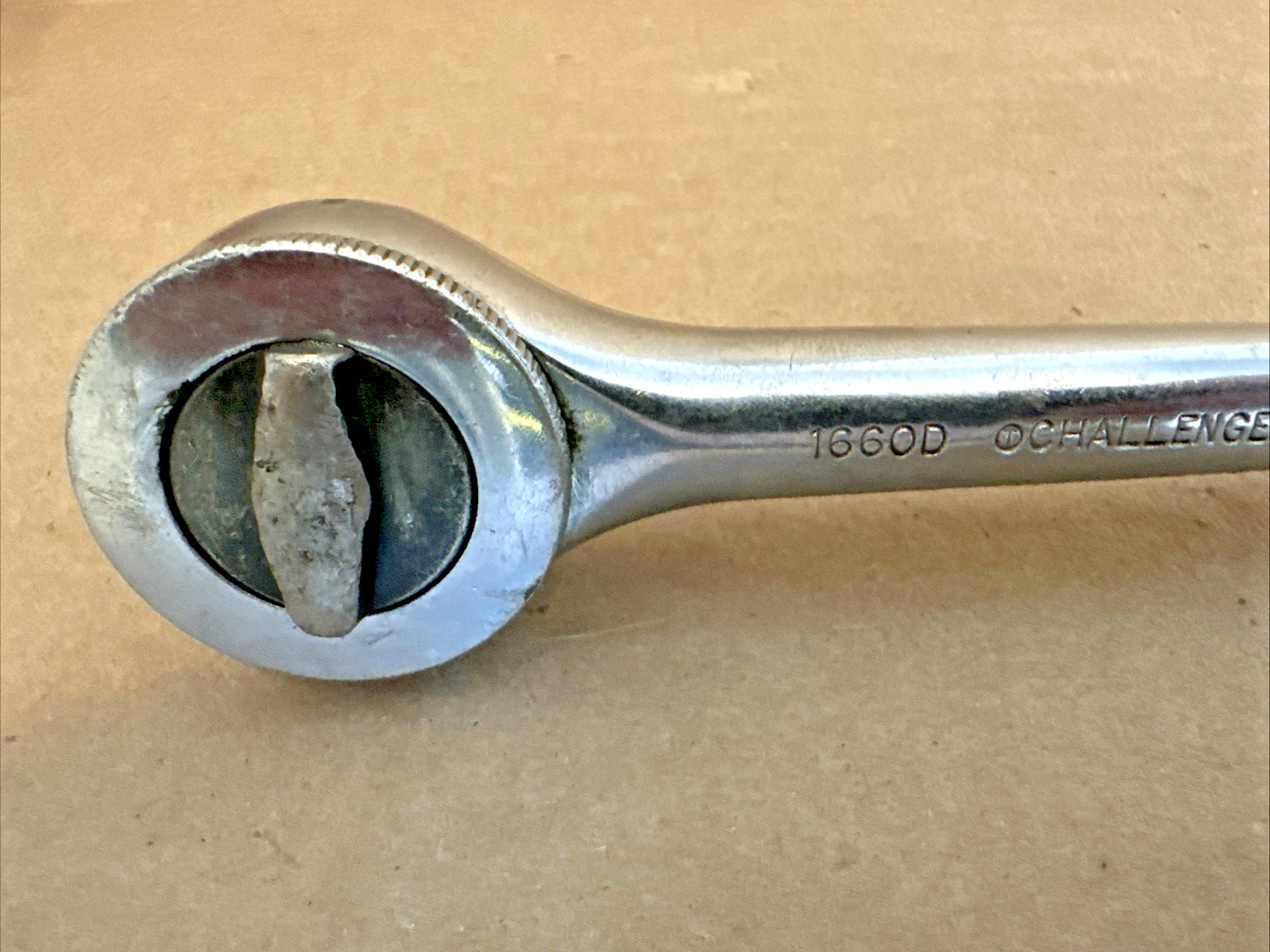 Proto Challenger 1660D 1/2″ Drive Thumbwheel Ratchet 10″ USA Tool Free Shipping