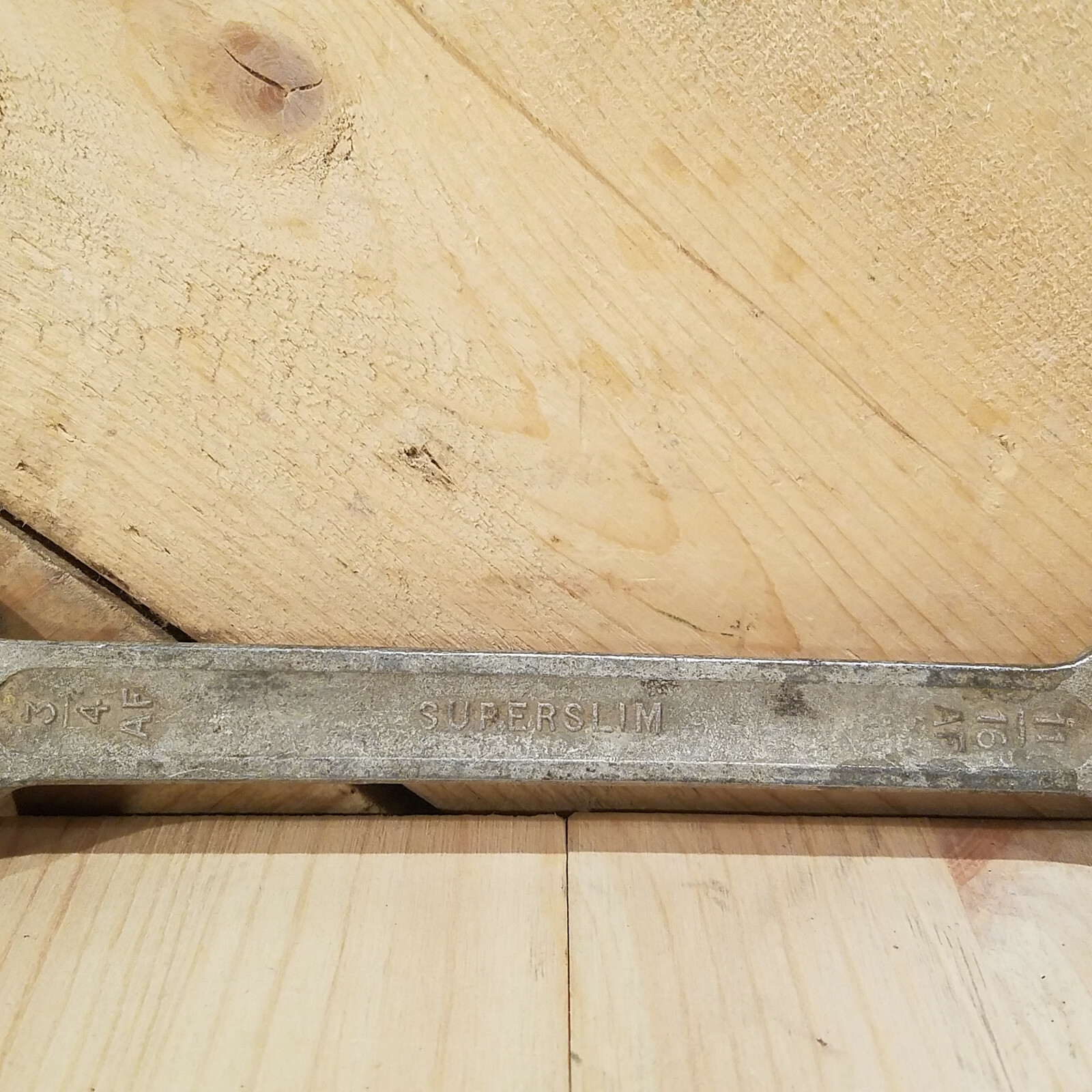 Superslim Wrench 3/4″ AF 11/16″ AF Open End Spanner Wrench England Swanky Barn